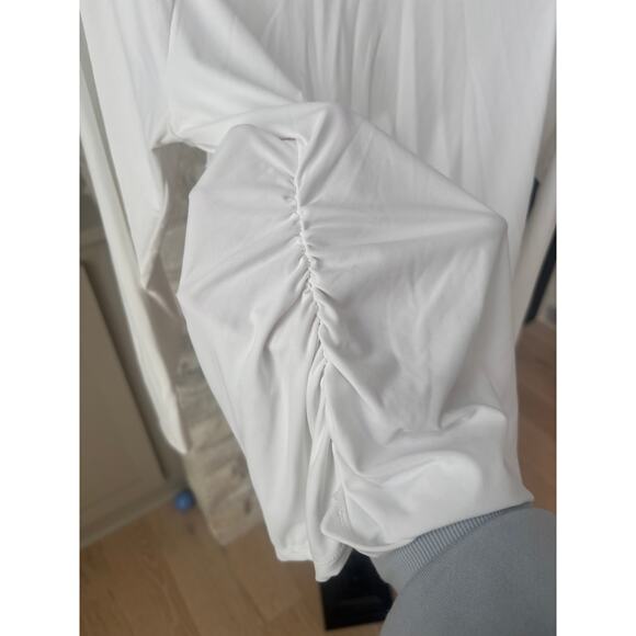 CALIA Women's Pure White Long Sleeve Rashguard Size L - Picture 4 of 7